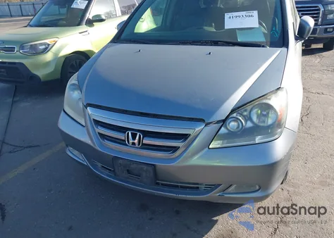 2007 Honda Odyssey Ex-L from USA, damaged, VIN 5FNRL38787B013639
